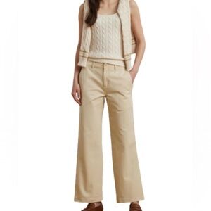 Lauren Ralph Lauren chinos. Light khaki. Size 12. NWOT